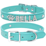 Bling Rhinestone Puppy Dog Collars Personalized Small Dogs Chihuahua Collar