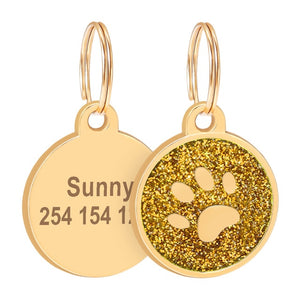 Pet Dog ID Tag Personalized Cat Puppy ID Tag Pet Dog Collar