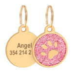 Pet Dog ID Tag Personalized Cat Puppy ID Tag Pet Dog Collar