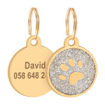 Pet Dog ID Tag Personalized Cat Puppy ID Tag Pet Dog Collar