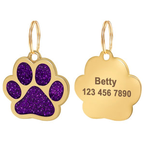 Pet Dog ID Tag Personalized Cat Puppy ID Tag Pet Dog Collar