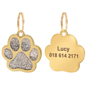 Pet Dog ID Tag Personalized Cat Puppy ID Tag Pet Dog Collar