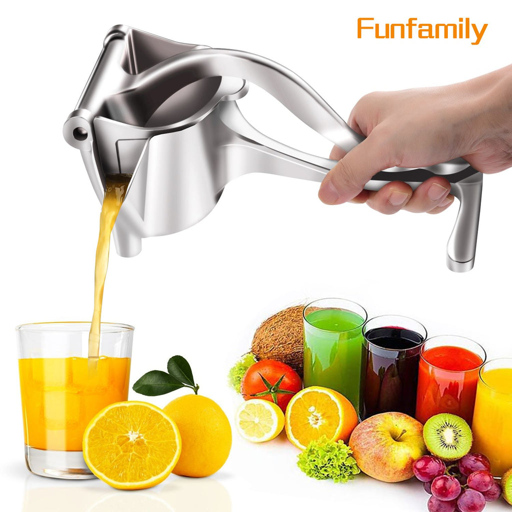 Manual Juice Squeezer Aluminum Alloy Hand Pressure