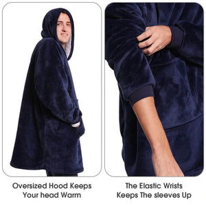 Oversized Hoodie Blanket Sweatshirt